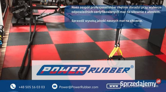 POSADZKI SPORTOWE PRODUKTY GUMOWE NA Warszawa
