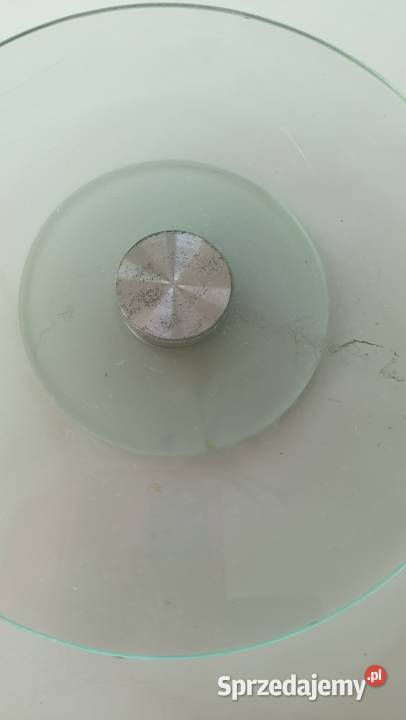 Szklana obrotowa patera piękne żywe wiosenne Zamość