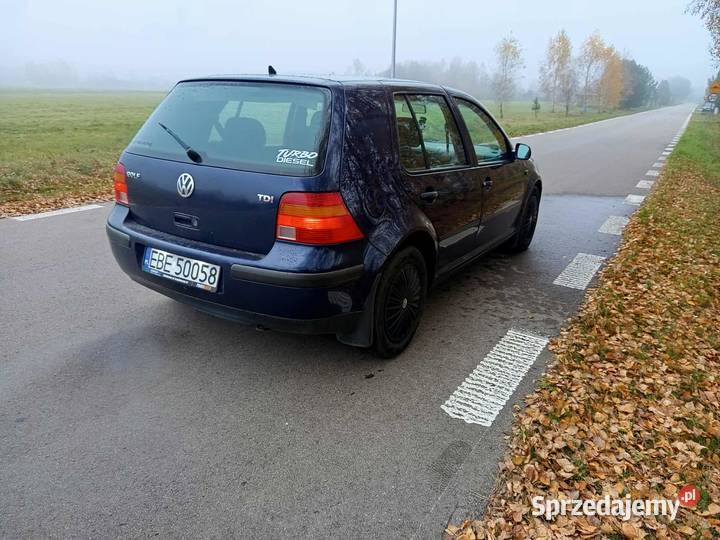 Volkswagen Golf 4 19 TDI Zadbany i sprawny do nieuszkodzony Golf Szczerców