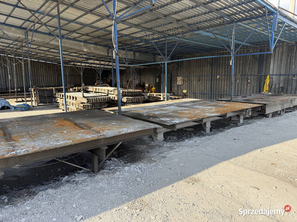 Formy stalowe do produkcji belek nadprożowych Ostrowik