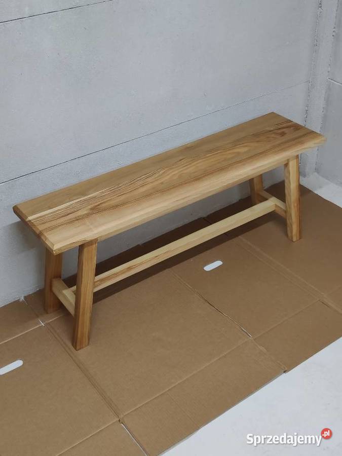 Ławeczka tyczka drewniana Zduńska Wola