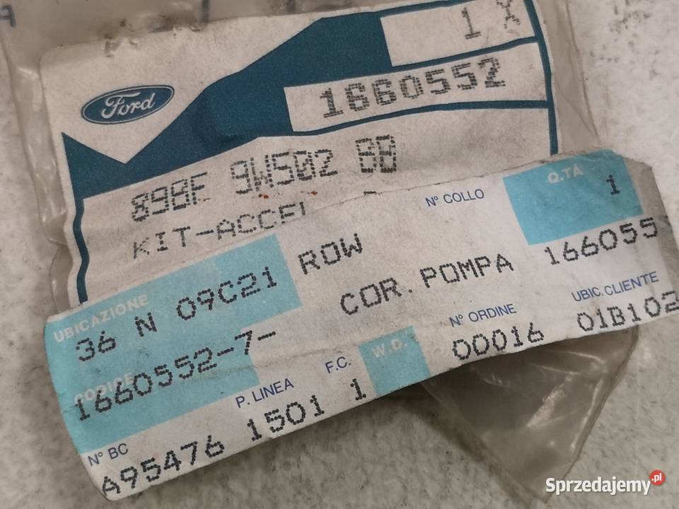 POMPKA SSANIA RĘCZNEGO FORD ESCORT 19861995 NOWA