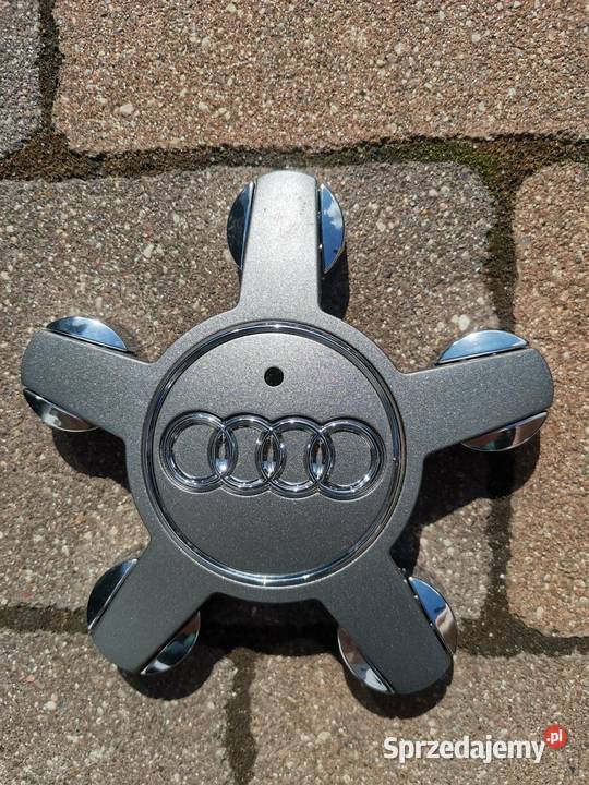 Kapsle Dekielki felg aluminiowych Audi 4 sztuki Luzino