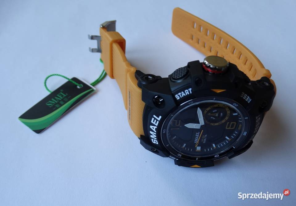 Militarny zegarek Smael sportowy pomarańczowy Gorzów Wielkopolski