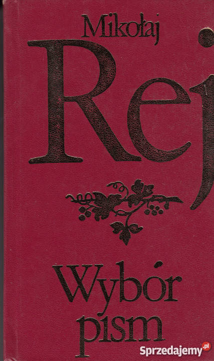01044 WYBÓR PISM MIKOŁAJ REJ Czyrna