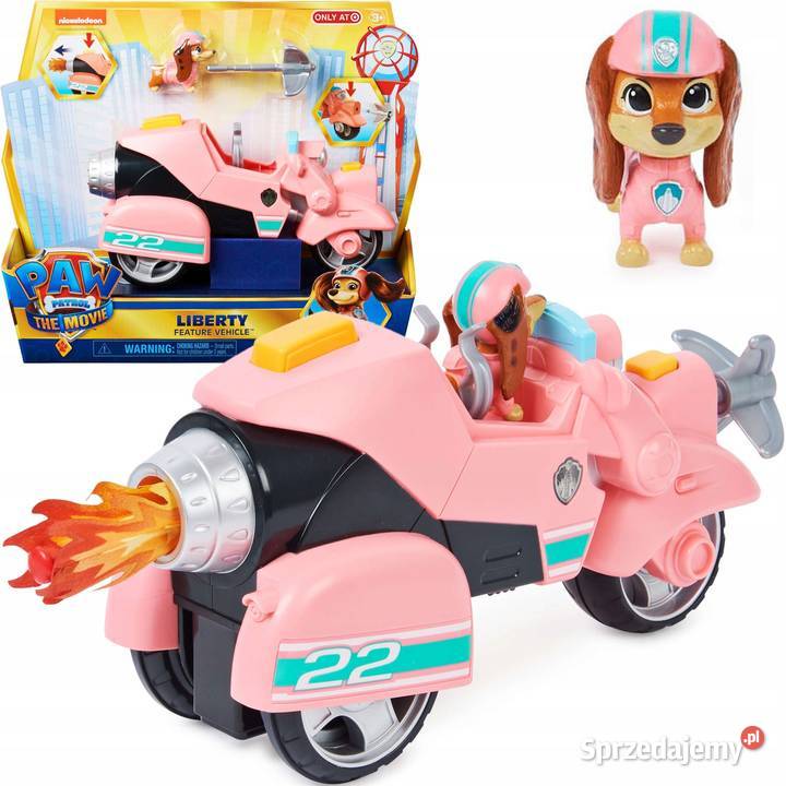 Psi Patrol Film Pojazd Liberty Deluxe Spin Poznań