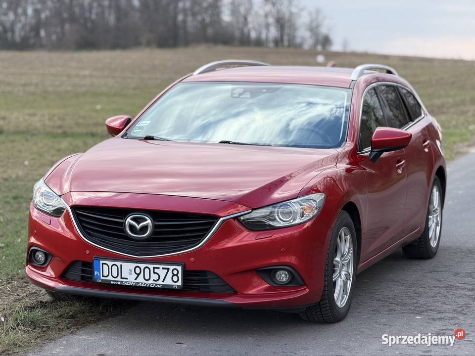 Mazda 6 Super Stan Bogate Wyposażenie ESP Wrocław