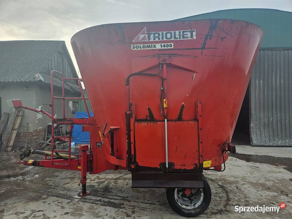 Wóz paszowy Paszowóz TRIOLIET SOLOMIX 1400 14 m Bielsk Podlaski
