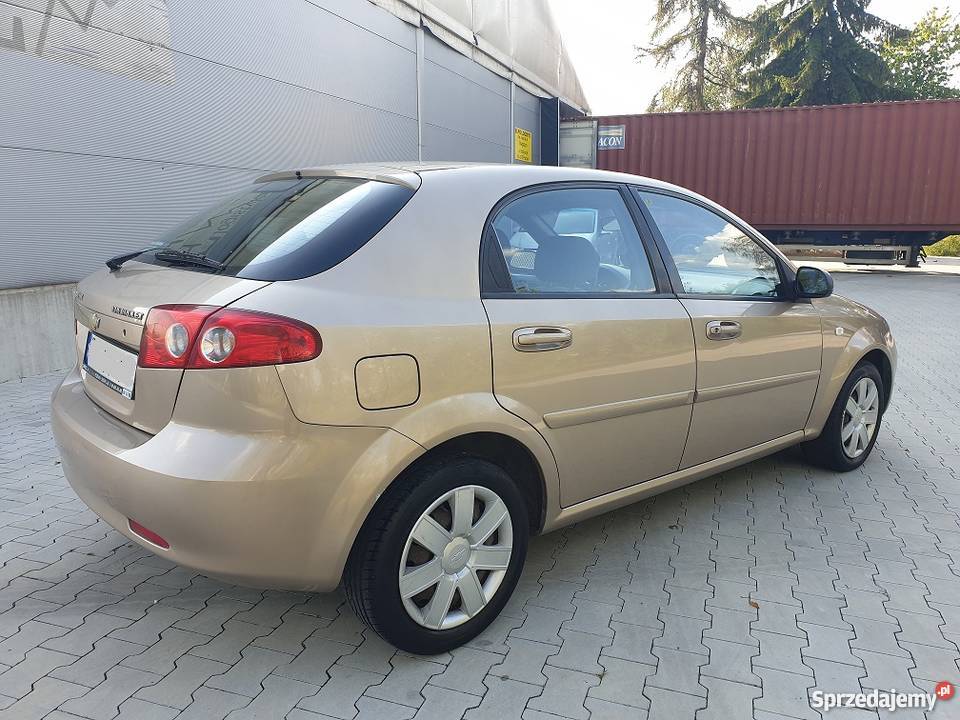 CHEVROLET LACETTI 14 Benzyna 2006 Salon Poznań