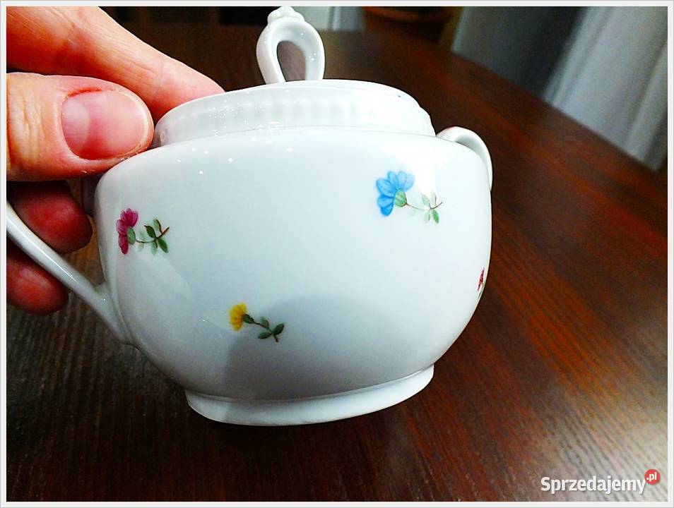 Cukiernica KAHLA 127 Porcelanowa Cukierniczka w Porcelana i szkło Żary