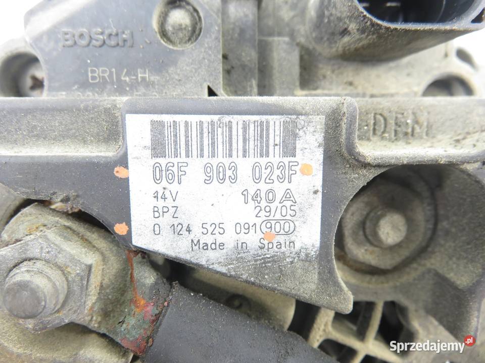 ALTERNATOR VW TOURAN I 20 TDI 06F903023F sprzedam