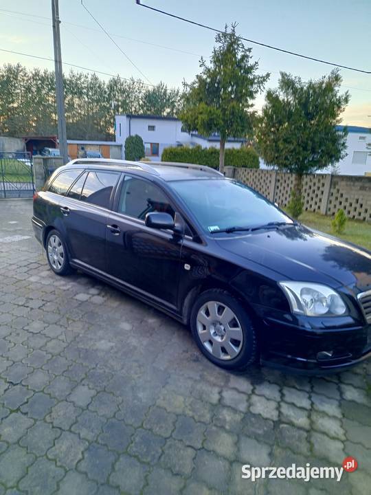 Sprzedam Toyota Avensis T25 kombi 2006r D4D 22 czarny Rogoźnik sprzedam