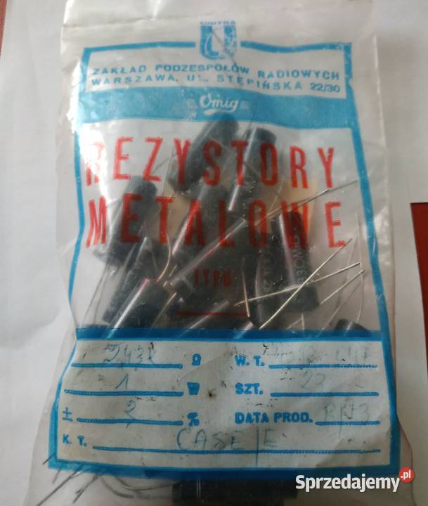 Rezystor B3OMIG CASE 1W 243 k 2 Warszawa