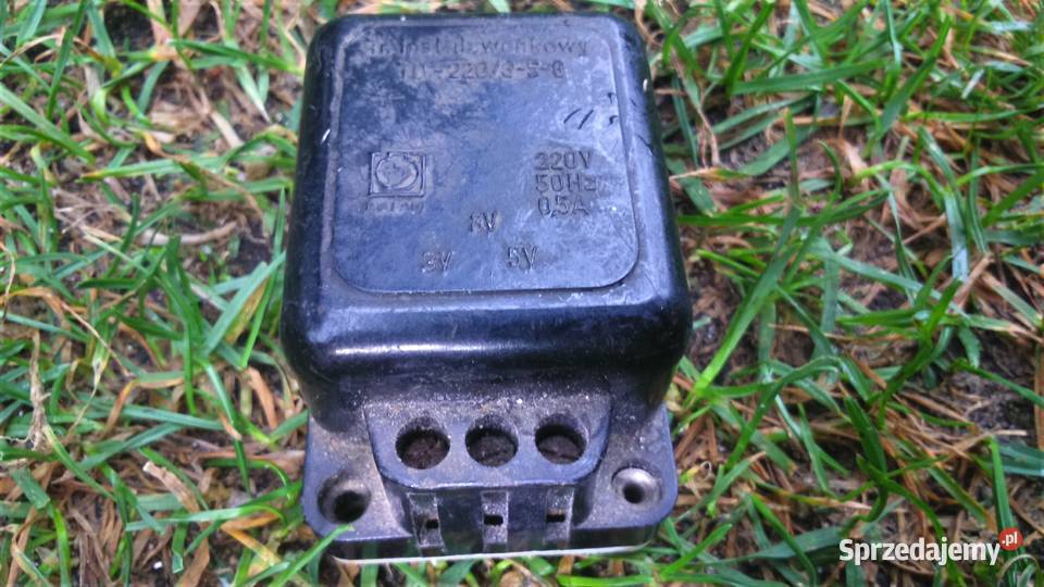Transformator dzwonkowy Polam TD 230 3 5 8 retro Tuszkowo sprzedam