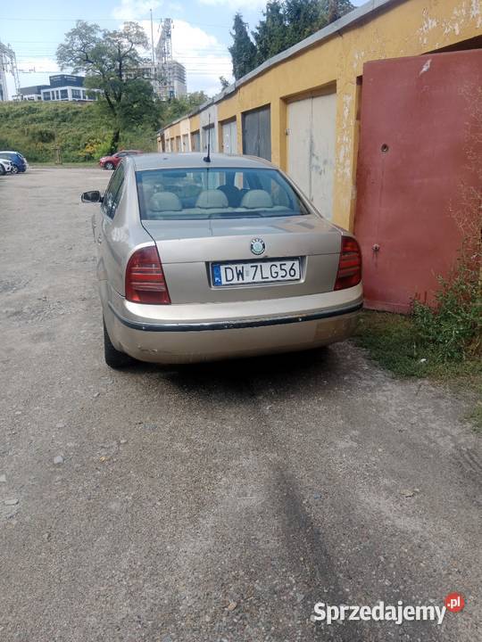 Skoda Superb 19tdi automatskóra Rok produkcji 2004 dolnośląskie Wrocław