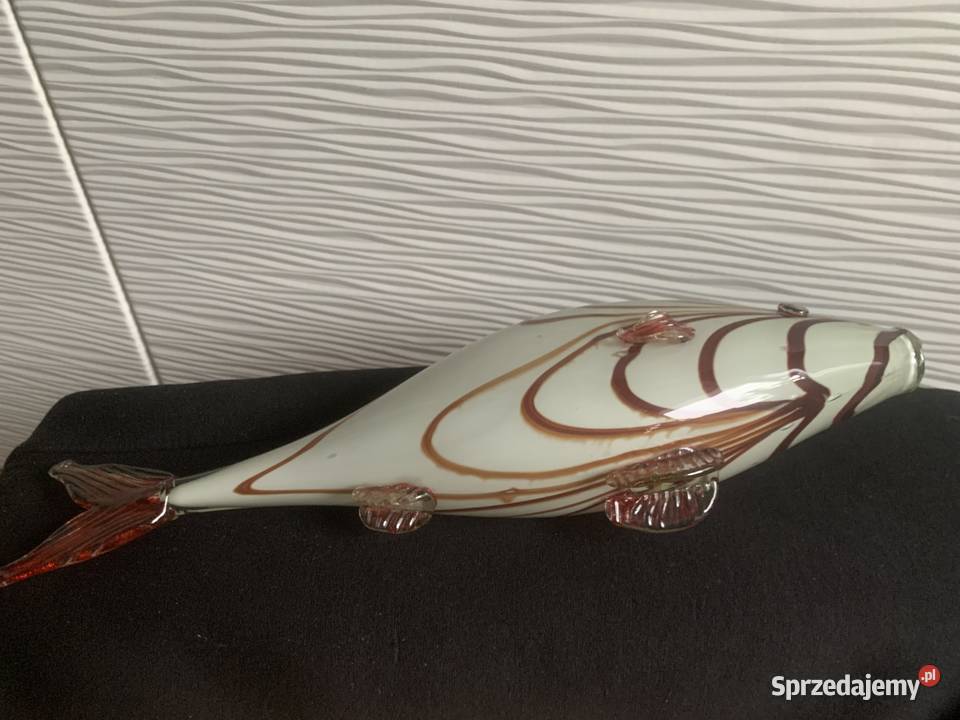 Ryba szklana PRL Łowicz