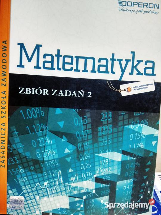 Matematyka 2 zbiór zadań Kiliańska zasadniczych sprzedam