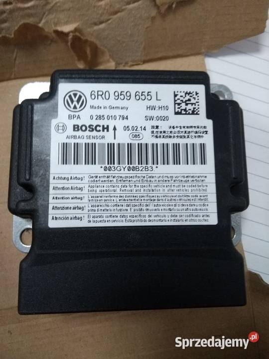 Moduł sensor poduszek AIRBAG Audi Seat Skoda VW podkarpackie