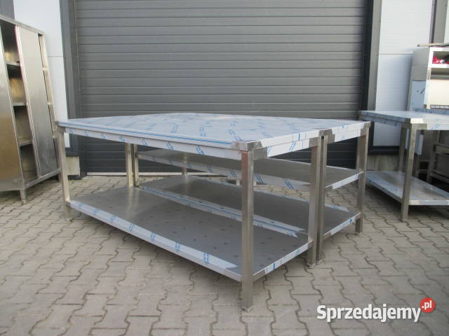 Stół Gastronomiczny Centralny Z 2 Półkami