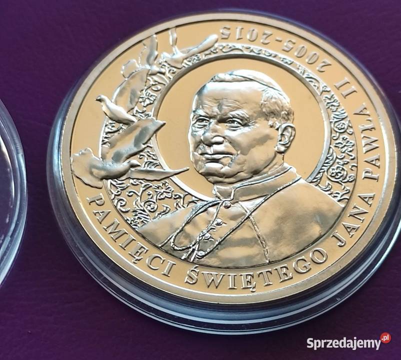 Monetanumizmat Pamięci Świętego Jana Pawła II Numizmatyka sprzedam