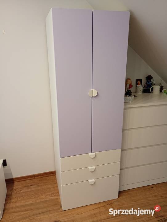 Szafa SMSTAD PLATSA Szafa biały liliowyz 3 181cm Siekierki Małe sprzedam
