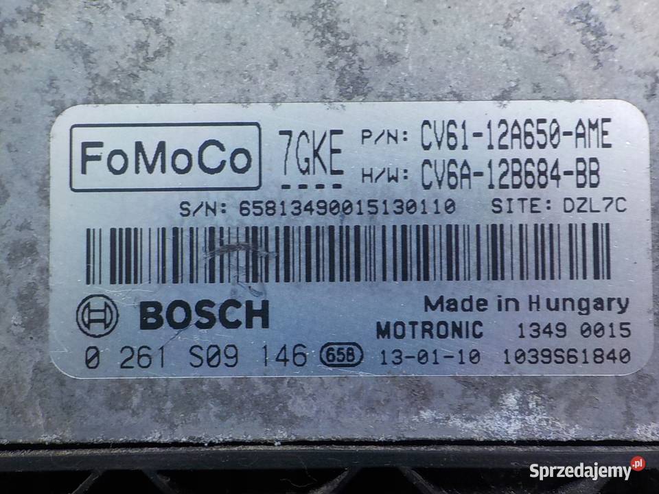 FORD FOCUS MK3 10 B 13r HB 5D sterownik komputer Suków