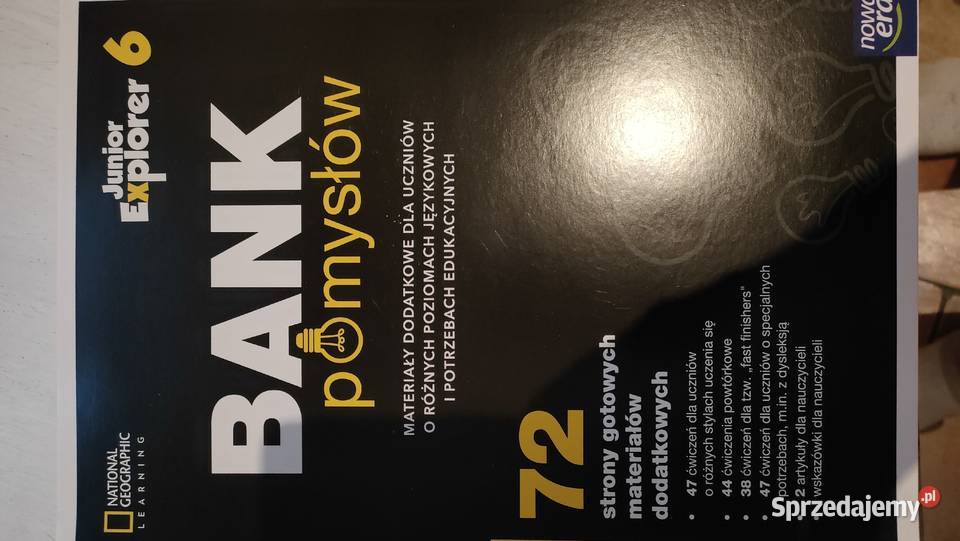 Junior Explorer klasa 6 Bank pomysłów Pielgrzymowice - Sprzedajemy.pl
