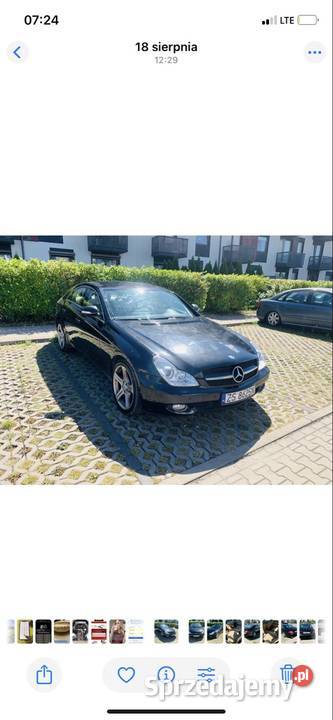 Mercedes CLS 320 cdi automat 2987cm3 Szczecin