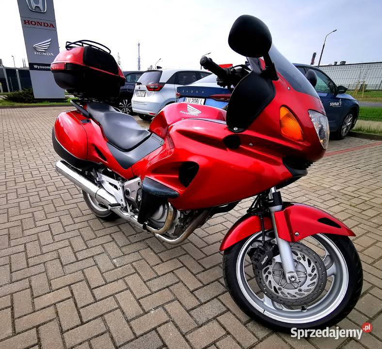 Ekonomiczny turystyk Honda Deauville nieuszkodzony mazowieckie Siedlce