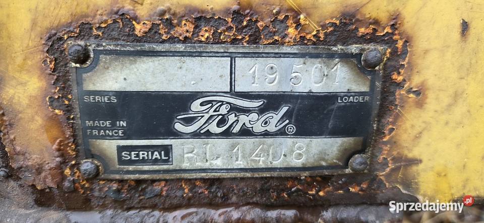 Koparka ciągnik ford 4550 TUR koparko ładowarka Koparko ładowarki Jastrzębia