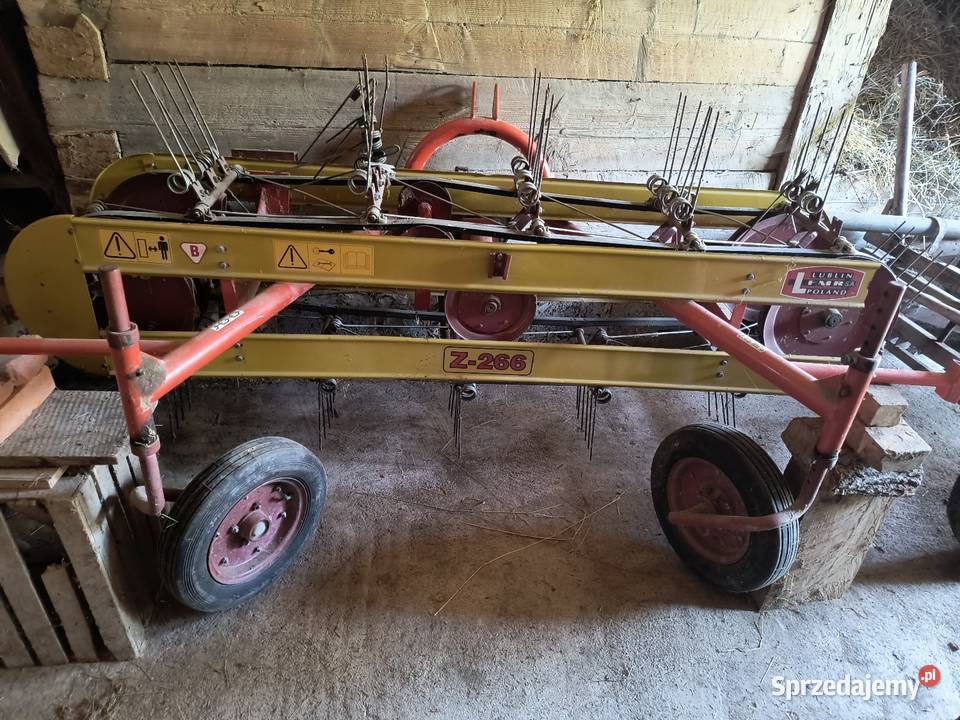 Przewracarka przetrzasaczo zgrabiarka Z266 nieuszkodzony Limanowa