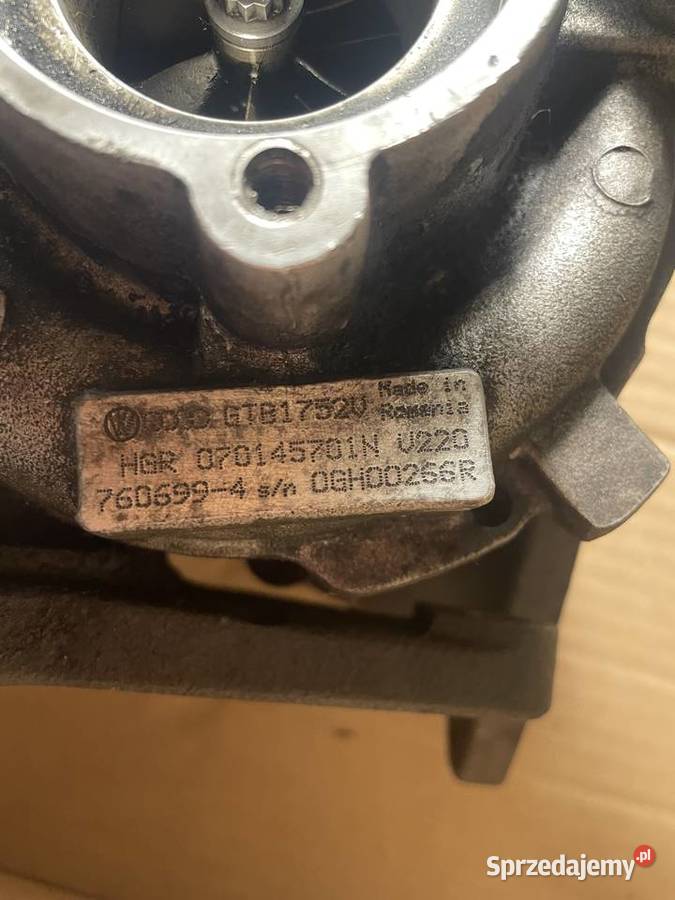 TURBO VW T5 25TDi 174 BPC 760699 070145701N Turbosprężarki Kożuchów sprzedam