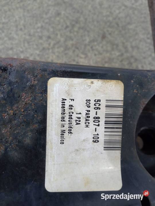 WZMOCNIENIE ZDERZAKA BELKA PRZÓD 5C6807109 VW sprzedam