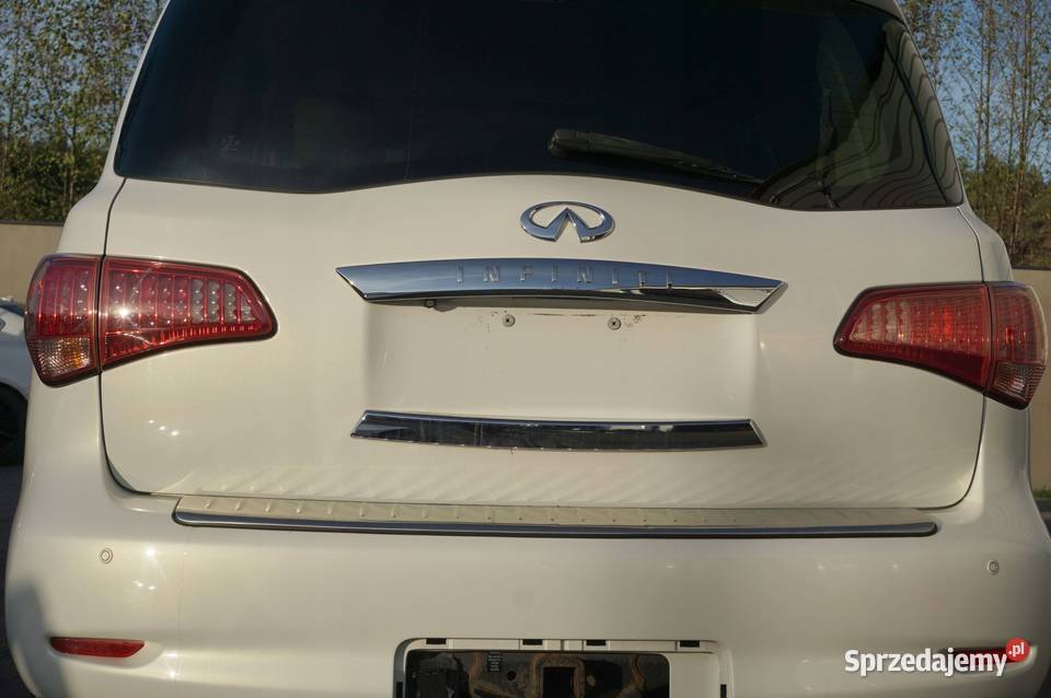 LISTWA NAKŁADKA CHROM ZDERZAKA TYŁ INFINITI QX80 Motoryzacja Nowy Tomyśl sprzedam