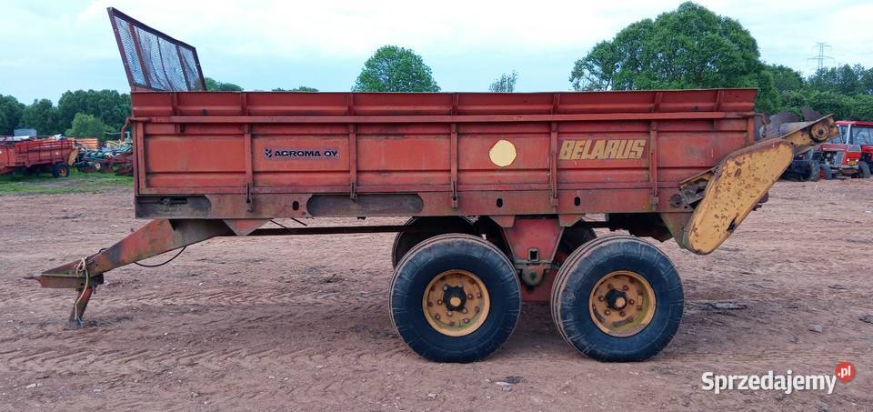 Belarus Tempo PTU7 Rozrzutnik Obornika 7000 Szołtany