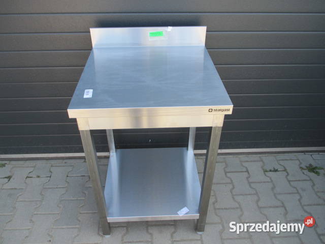 Stół Gastronomiczny Z Półką 606090 Stal sprzedam