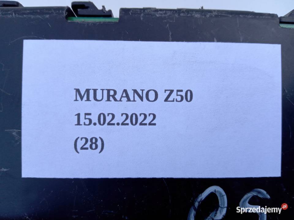 MODUŁ KOMFORTU STEROWNIK BSC NISSAN MURANO Z50