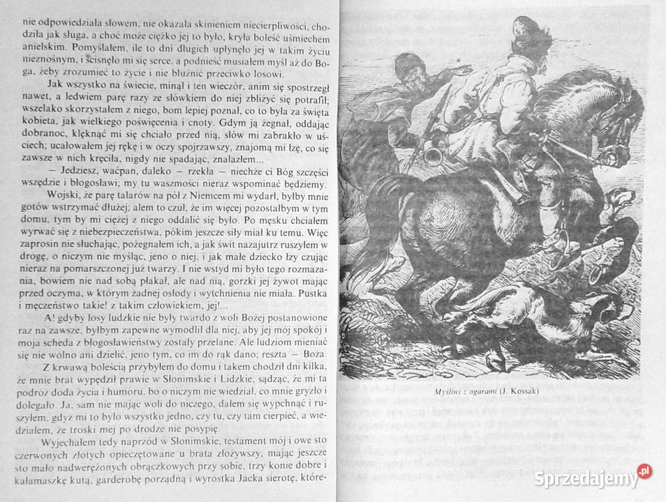 Staropolska miłość Józef Ignacy Kraszewski lubelskie Chełm sprzedam