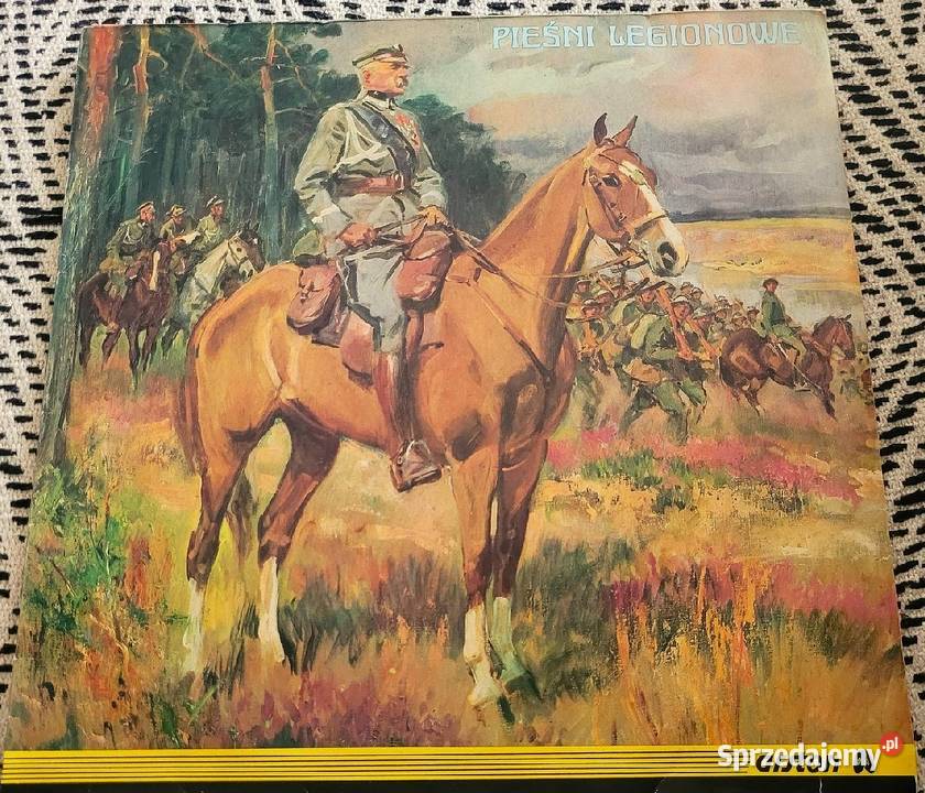 Pieśni legionowe Piłsudskiego płyta winylowa z płyta winylowa kujawsko-pomorskie