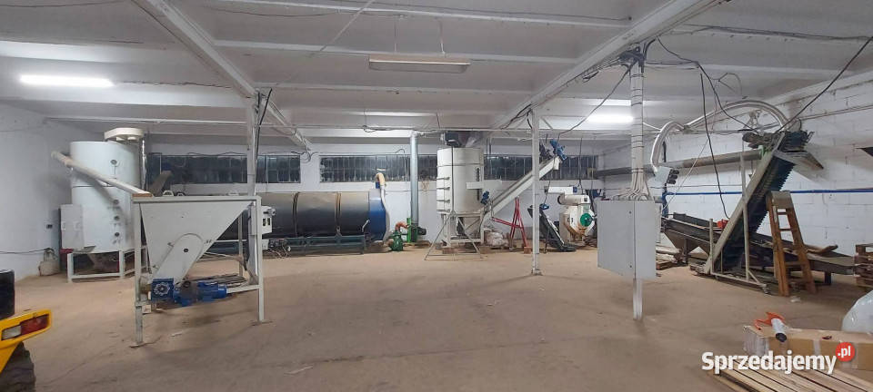 Linia do produkcji PELETU 15 t h z możliwością Lubosinek