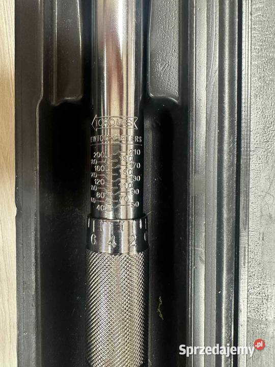 Klucz dynamometryczny 40 210 Nm z końcówkami Klucze Elbląg