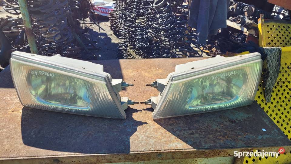 Lampy przednie Kia Pregio mazowieckie Łagów sprzedam