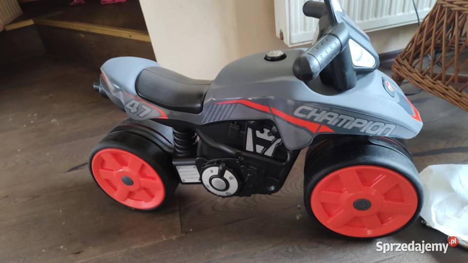 falk Jeździk Motorek Street Champion Czarny Książ Wielkopolski