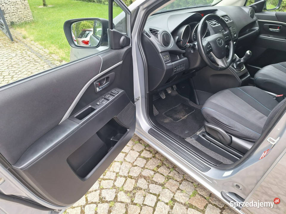 Mazda 5 20 CenterLine 7 opsobowa II 2010 ogranicznik prędkości Samochody osobowe śląskie Siewierz