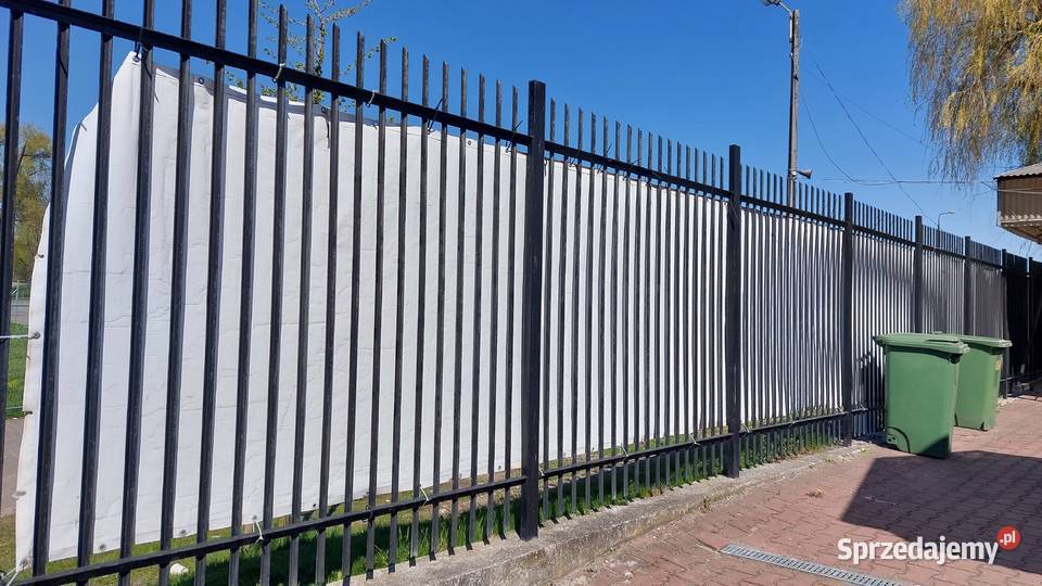 Ogrodzenie metalowe z demontażu sprzedam Lublin sprzedam