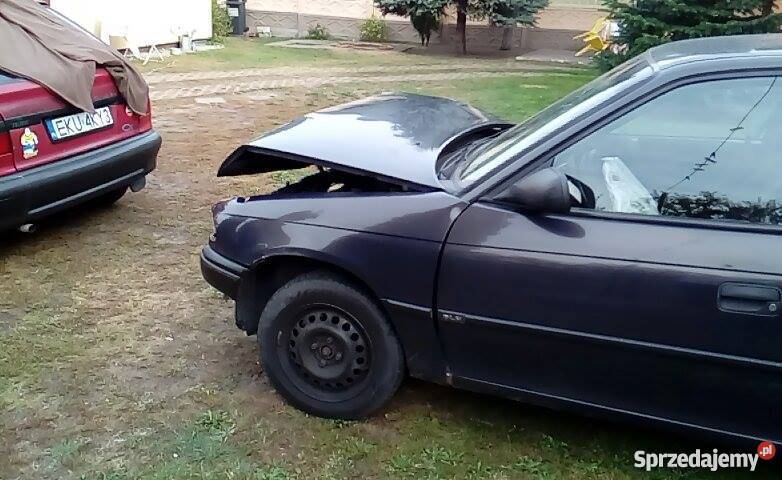 Opel Astra wypadku Złom części Kutno