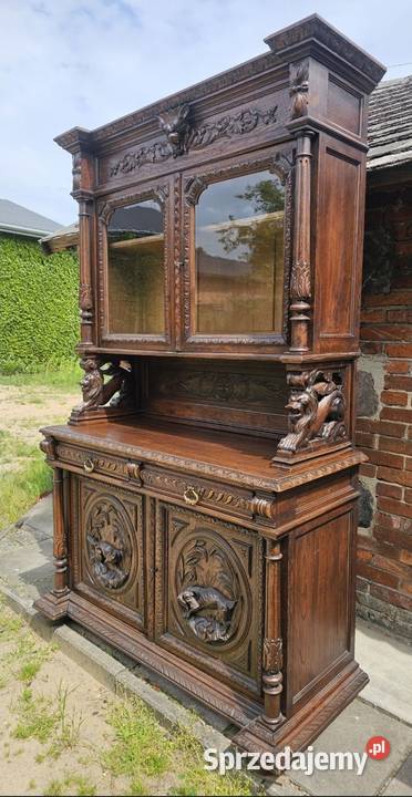 Kredens myśliwski Kredensy i witryny Brójce