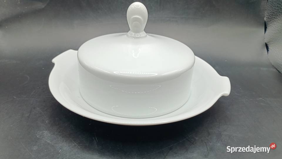 Maselniczka porcelana biała classic rose Germany Zamość sprzedam