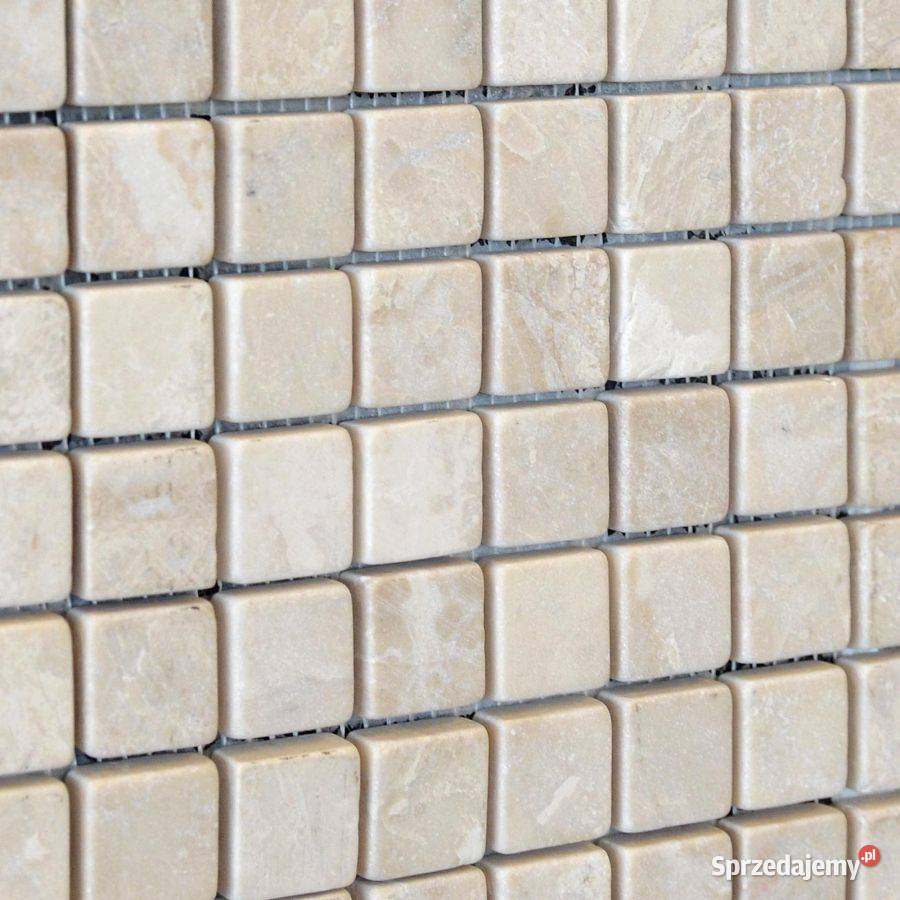 Mozaika marmurowa QueenBeige bębnowany 305x305x1