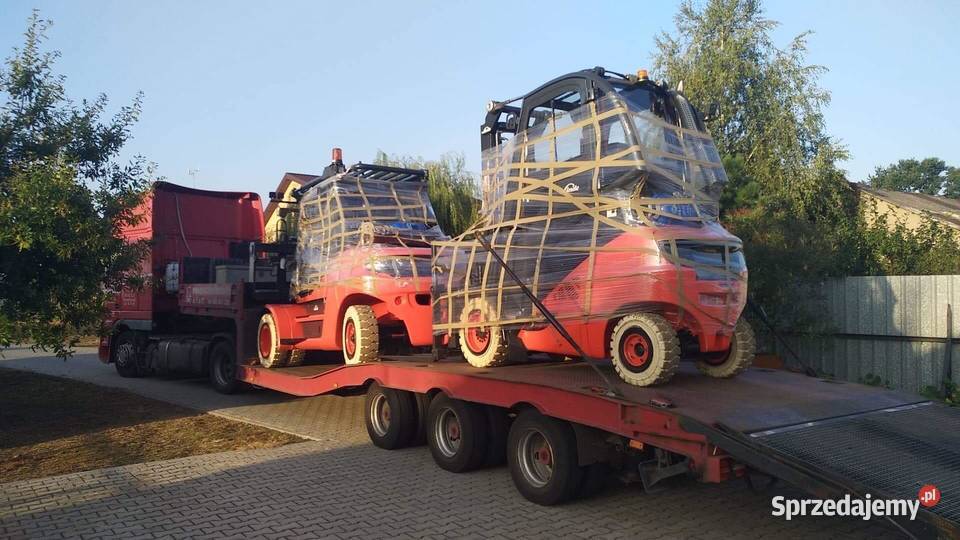 Wózek widłowy 8 ton Linde niebrudzące opony 2016 Elbląg sprzedam
